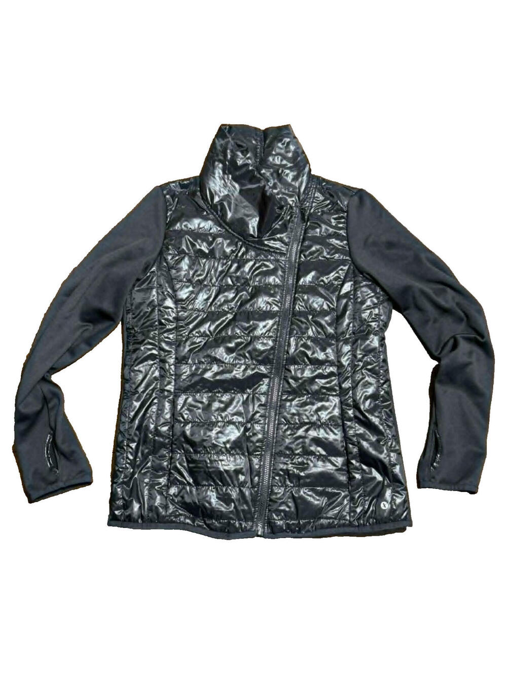 Women’s Xersion Lightweight Quilted Puffer Jacket Black Size Large